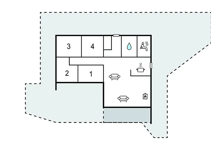 Vakantiehuis Cozy In With Sauna